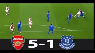 Arsenal & Everton 5-1 HD  All Goals & Extended Highlights  03/02/2018