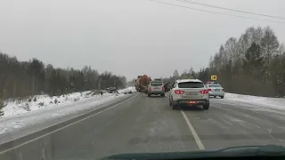 Страшное ДТП на трассе Красноярск - Ачинск произошедшее 19.12.2020 года.