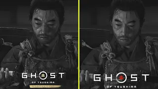 Ghost of Tsushima Director's Cut vs Original Early Graphics Comparison