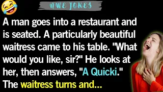 🤣 BEST JOKE OF THE DAY! - A Man First Time Goes Into A Restaurant... | DAD Jokes 😂 #LOLJokes #jokes