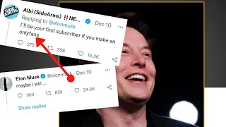 Elon musk : do you think will Elon Musk will start onlyfans  😁