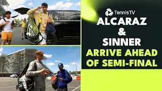 Carlos Alcaraz & Jannik Sinner Behind-The-Scenes Ahead Of Their Semi-Final Clash | Miami 2023