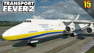 Літак МРІЯ та знов затори) | гра Transport Fever 2 Українською | #15
