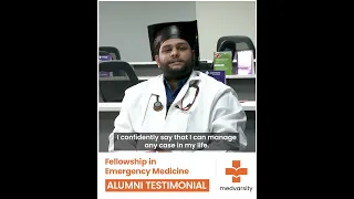 Medvarsity's Fellowship in Emergency Medicine | Alumni Testimonial