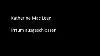 Katherine MacLean - Irrtum ausgeschlossen / Science Fiction Hörspiel