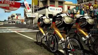 Pro Cycling manager Tour de France 2009 official HD video game trailer