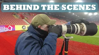 Pro Sports Photography, Behind the Scenes, Football/Soccer