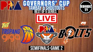 Live: TNT Tropang Giga Vs Meralco Bolts | SEMIFINALS | Play by Play | Scoreboard