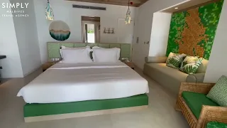 Finolhu Maldives Resort - Beach Pool Villa Room Tour