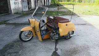 Simson Duo Motor Start und kleine Proberunde