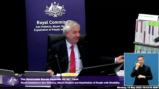 Public hearing 23: Disability services (a case study), Sydney - Day 1