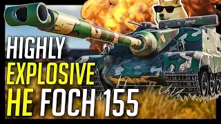 ► HE Foch 155 any Good? - World of Tanks AMX 50 Foch 155 HE Gameplay