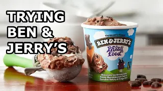 Trying BEN & JERRY’S for the FIRST TIME! *DISASTER*