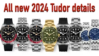 All new 2024 Tudor Watches with analysis & data - Black Bay 58 Black Bay 41 Clair de Rose