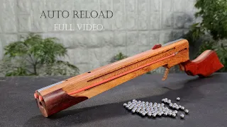 FULL VIDEO | Detailed instructions for short slingshot combined reload ammunition | Wood Art TG