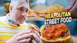 Eating the BEST STREET FOOD in Naples Italy for 24 Hours