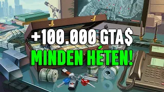 AJÁNDÉK $100K EGY HÓNAPIG🤑 | ÍGY SZEREZHETED MEG!👀 | GTA Online