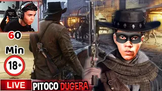 1 HORA DE MUITA RESENHA DE PITOCO DO GERA JOGANDO RED DEAD REDEMPTION