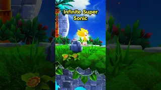 Sonic Superstars Speedrunning Tricks - Infinite Super Sonic! #sonic #gaming #sonicsuperstars