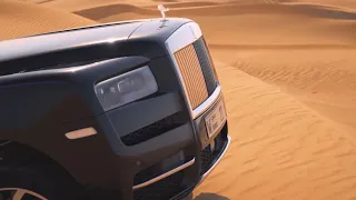 Rolls Royce Cullinan in the Desert   Off Road Luxury SUV