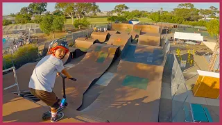 9 YEAR OLD VS MEGA RAMP!