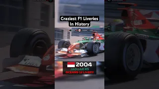 The Craziest F1 Liveries In History #1 | Shorts Edition #shorts #f1 #f1shorts