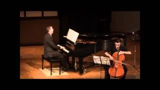 The Swan by Camille Saint Saëns performed by Abraham Aragundi and Craig Lynch