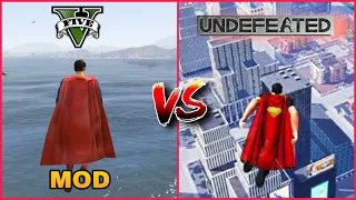 GTA 5 SUPERMAN MOD VS UNDEFEATED_WHICH IS BEST