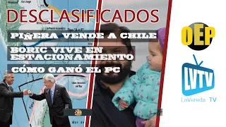 DESCLASIFICADO: Piñera vende a Chile y, La verdadera estrategia del PC
