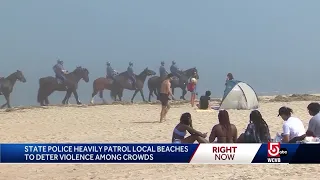 Police step up patrols at Mass. beaches