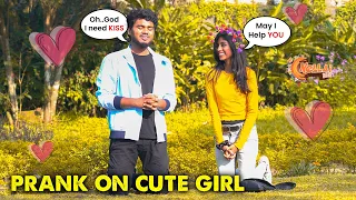 Imitation Prank On Cute Girl | Copycat Prank | Nellai360*