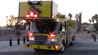 Clark County Fire Dept. Truck 11 Responding