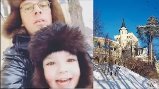 ✨НОВОЕ ВИДЕО✨БУДНИ в ЗАМКЕ АЛЛЫ✨Домашняя гоночная трасса БобШнель✨Лиза и Гарри строят снежные башни✨