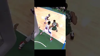 Back to Back Giannis DUNKS owning the PAINT!