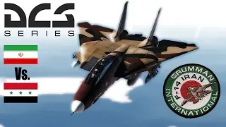 DCS: Iranian F-14 Tomcat Mod Vs Iraqi Mig-29A PvP