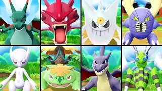 All SHINY Mega Evolutions in Pokémon Let's Go Pikachu & Eevee
