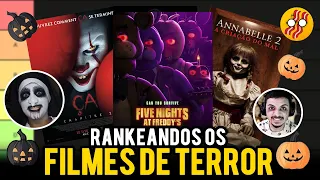 TIER LIST DE FILMES DE TERROR: FELIZ HALLOWEEN - BACON LIVE #43