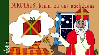 Nikolaus, komm zu uns nach Haus | Nikolauslied von Dolini | Weihnachtslieder zum Mitsingen