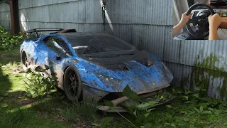 Rebuilding LAMBORGHINI HURACAN STO (1300+ HP)  - Forza Horizon 5 | Thrustmaster T300RS