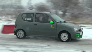 Zimowy Super Sprint Tychy 2018 - Radosław Pruszek / Grzegorz Guzek - Fiat SCS