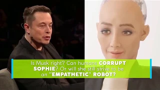 Elon Musk Gets Into War Of Words With World's First Robot Citizen Sophia