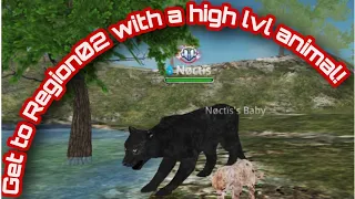 How to get to region02 in WAO || No hacks! || Wild Animals Online