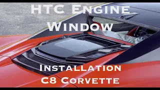 C8 Corvette Hardtop Convertible Engine Window Installation HTC