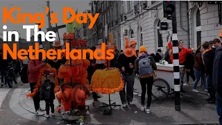 Kings Day in Amsterdam, the Netherlands | Life style vlog