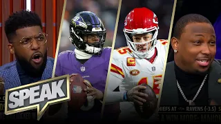 Does Patrick Mahomes or Lamar Jackson need an AFC Championship win more? | NFL | SPEAK