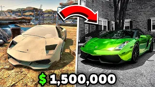 Fixing a $1,500,000 LAMBORGHINI Gallardo! (Car Mechanic Simulator)