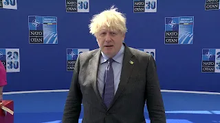 14.06.2021 - Boris Johnson - NATO-Gipfel