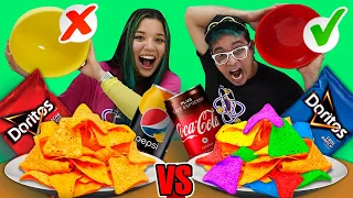 COMIDA VELHA VS NOVA TAG!!! (NEW VS OLD FOOD CHALLENGE)