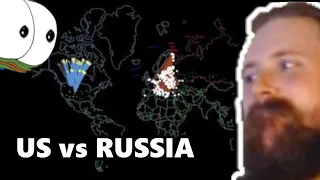 Forsen Reacts To Simulation reveals bleak outcome of a US and Russia nuclear war