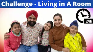 Challenge - Living in A Room - 24 Hours | RS 1313 SHORTS | Ramneek Singh 1313 | RS 1313 VLOGS